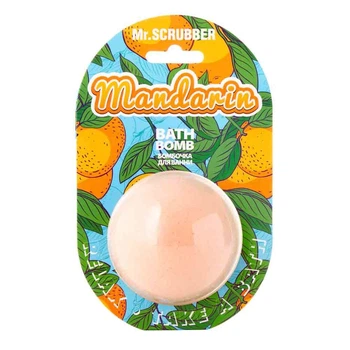 Бомбочка для ванни Mandarin Mr.SCRUBBER 200 г (4820200332369)