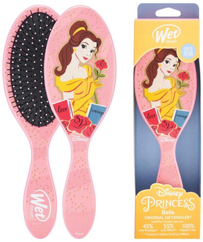Гребінець для волосся The Wet Brush Wetbrush Cepillo Original Desenredante Princesas Disney Belle (736658544022)