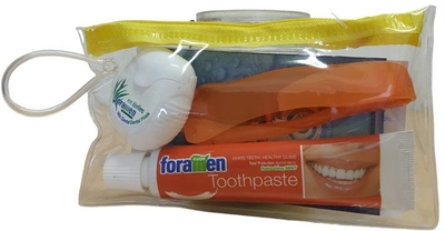 Zestaw Foramen Cepillo Dental szczoteczka do zębów + pasta do zębów + nić dentystyczna (8414600318212)