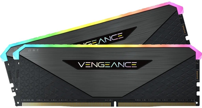 Pamięć RAM Corsair DIMM DDR4-4600 32768MB PC4-36800 (Kit of 2x16384MB) Vengeance RGB RT Black (CMN32GX4M2Z4600C18)