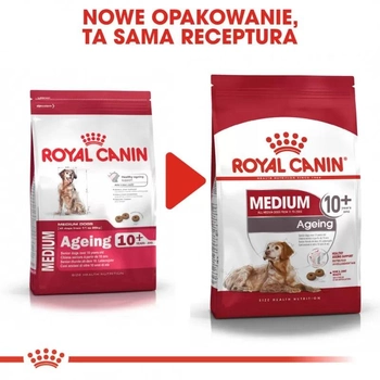 Sucha karma dla psów Royal Canin Medium Ageing 10+ 15kg (3182550802758)