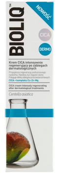 Крем Bioliq Dermo CICA інтенсивно відновлювальний після дерматологічних процедур 30 мл (5908202705891)