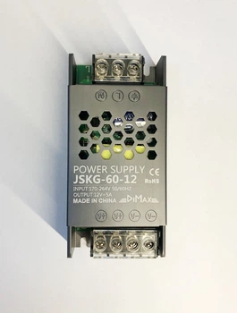Блок живлення DIMAX 60w 5А 12V для led стрічки