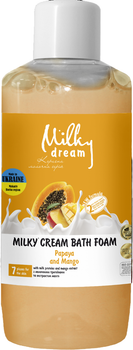 Молочна крем-піна для ванн Milky Dream Папая та манго Тропічний рай 1000 мл (4820205300264)