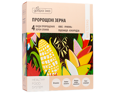Пророщені зерна в стіках choice добра їжа 100г (10стіків по 10г)