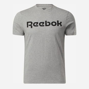 Koszulka męska bawełniana Reebok Gs Reebok Linear Rea 100038780 S Szara (4062051840420)