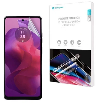 Захисна плівка на екран RockSpace Explosion-Proof SuperClear для Motorola Moto G24 / G24 Power / G04 / G04s
