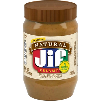 Арахісова паста Jif Creamy Natural 1.36 кг