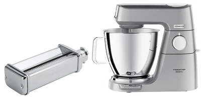 Кухонна машина KENWOOD KVL85.004SI + Насадка для приготування пасти KENWOOD KAX981ME (комплект)