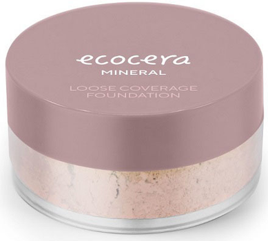 Розсипчастий тональний крем Ecocera Mineral Loose Coverage мінеральний теплий W2 Milano 4 г (5908217991362)