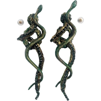 Серьги Медуза Горгона SETA Decor 23-543GR