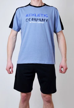 Мужская пижама Natural Club 044 XL Синий