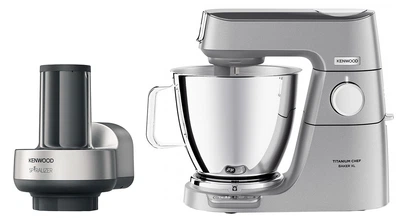 Кухонна машина KENWOOD KVL85.004SI + Насадка-спіралайзер KENWOOD KAX700PL (комплект)