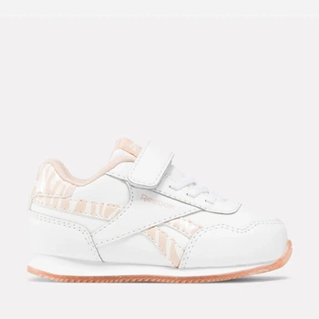 Дитячі кросівки для дівчинки Reebok Royal Cl Jog 100075163 22.5 Білі з бежевим (1200143260999)