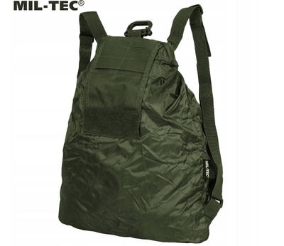 Рюкзак сумка водонепроникний складний Mil-Tec ROLL UP 10 л Olive 14049001