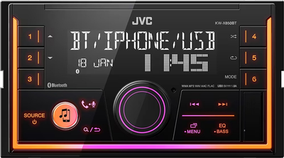 Автомагнитола JVC KW-X850BT Bluetooth, USB, FM/АМ