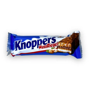 Шоколадный батончик Storck с фундуком e Knoppers Nuss Riegel, 40 г