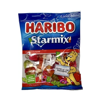 Желейки Haribo starmix звездный микс с фруктово-молочными вкусами 175г