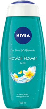 Гель для душу Nivea Care Shower Gel Hawaii Flower & Oil Гавайська квітка 500 мл (9005800307510)