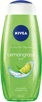 Гель для душу Nivea Care Shower Gel Лимонник та олія лимонника 500 мл (9005800307503)
