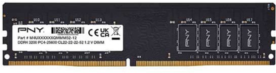 Оперативная память PNY DIMM DDR4-3200 8192MB PC4-25600 (MD8GSD43200-SI)
