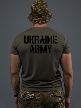 Футболка CoolMax UKRAINE ARMY олива L