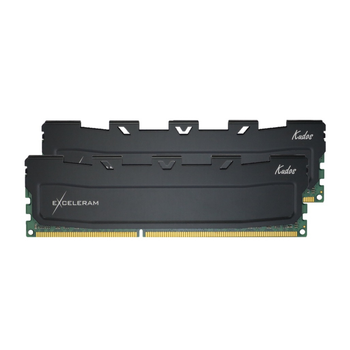 Модуль пам'яті для комп'ютера eXceleram DDR3 16GB (2x8GB) 1600 MHz Black Kudos (EKBLACK3161611AD)