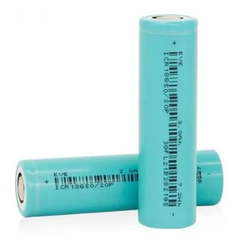 Аккумулятор EVE 18650/20P li-ion 2000mAh 15C 30A