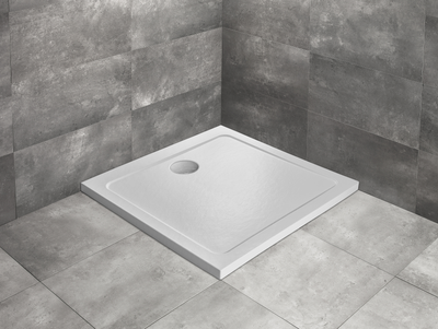 Душовий піддон Doros C 800x800x45 Stone білий SDRC8080-01-04S (TM Radaway)