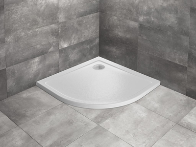 Душовий піддон Doros A 900x900x45 Stone білий SDRA9090-01-04S (TM Radaway)