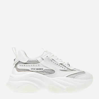 Sneakersy damskie na wysokiej platformie Steve Madden Possesionr SM11002270 38 Białe (8720236876270)