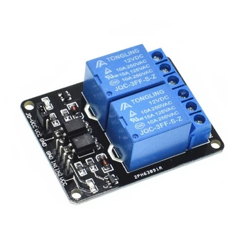 Модуль 2 реле 12V [DIST-2905]