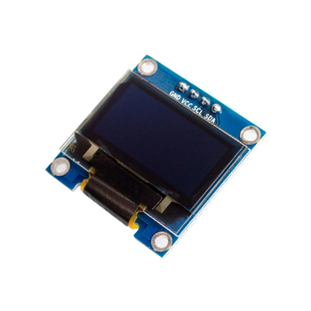 OLED дисплей 0.96" I2C 128x64 (белый) [DIST-2962]