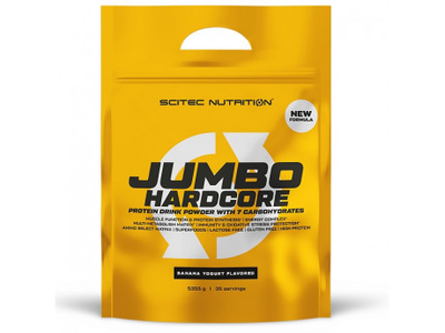 Гейнер Scitec Nutrition Jumbo Hardcore 5355 грамм Вкус Шоколад
