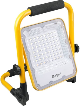 Naświetlacz LED ładowalny DPM 30 W 4000 K żółty (FL65-30W)