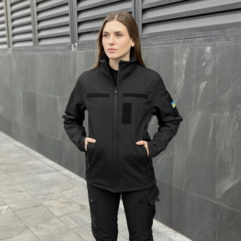 Куртка Pobedov Shadow з липучками жіноча Чорний M OWku2 877Mba
