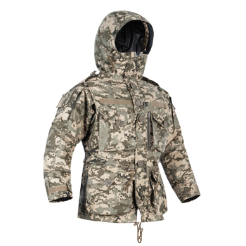 Куртка камуфляжна вологозахисна польова P1G-Tac Smock PSWP Український цифровий камуфляж (ММ-14) S (J11683UDC)