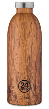Butelka ​24Bottles Clima 0.85 L Sequoia Wood Print (8051513921698)