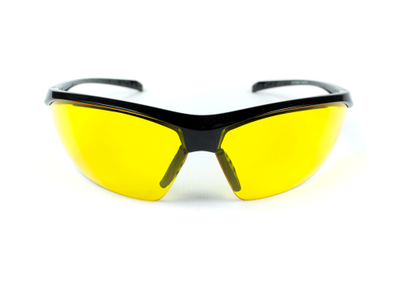 Окуляри захисні Global Vision Lieutenant (yellow) жовті