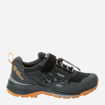 Підліткові кросівки для хлопчика Jack Wolfskin Villi Hiker Texapore Low K 4056831-5401 37 Сірий/Помаранчевий (4064993840629)