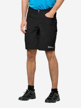 Спортивні шорти чоловічі Jack Wolfskin Tourer Shorts M 1507231-6000 58 Чорні (4064993142747)