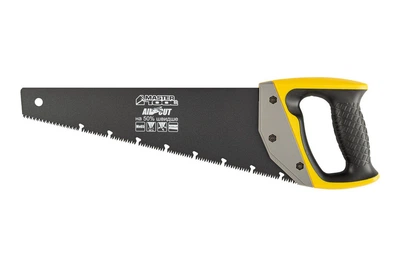 Ножовка столярная BLACK ALLIGATOR 350 мм 9TPI MAX CUT закаленный зуб 3D заточка тефлоновое покрытие