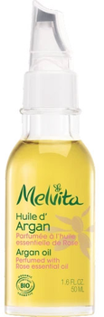 Олія для обличчя Melvita Argan Oil Perfumed With Rose Essential Oil Revitalizing, Nourishing 50 мл (3284410045012)