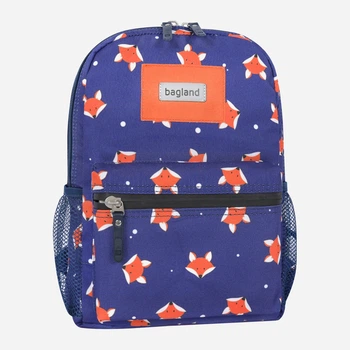 Рюкзак жіночий тканинний Bagland Молодіжний mini 675711846 Різнобарвний 742 (2006757118461)
