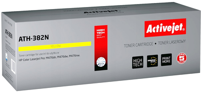 Тонер-картридж Activejet для HP 312A CF382A Yellow (5901443100195)