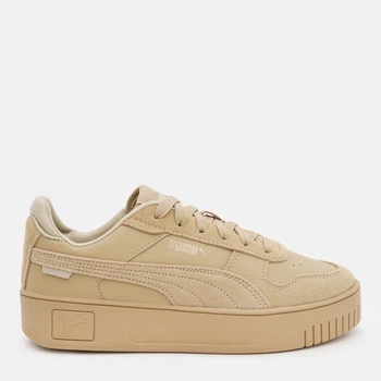 Жіночі кеди шкіряні низькі Puma Carina Street Sd 39509301 38.5 (5.5UK) 24.5 см Prairie Tan-Prairie Tan-Puma Gold (4099686121297)