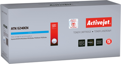 Тонер-картридж Activejet для Kyocera TK-5240C Cyan (5901443115083)