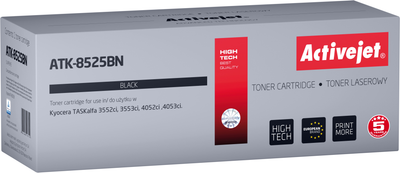 Тонер-картридж Activejet для Kyocera TK-8525K Black (5901443117711)