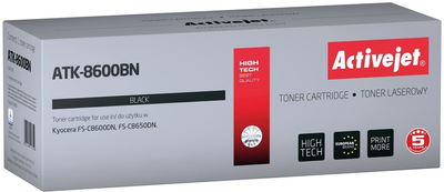 Тонер-картридж Activejet для Kyocera TK-8600K Black (5901443117759)
