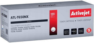 Toner Activejet do Lexmark T650H11E Black (5901443099277)